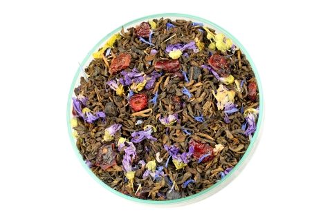 Herbata Czerwona Pu-Erh ŻURAWINOWY | Rozgrzewający rytuał